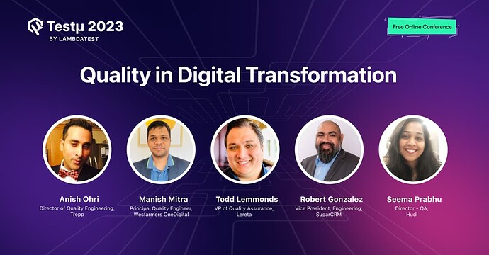 Quality in Digital Transformation