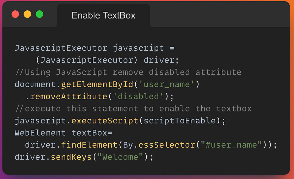 how-to-interact-with-disabled-textbox-using-selenium-webdriver