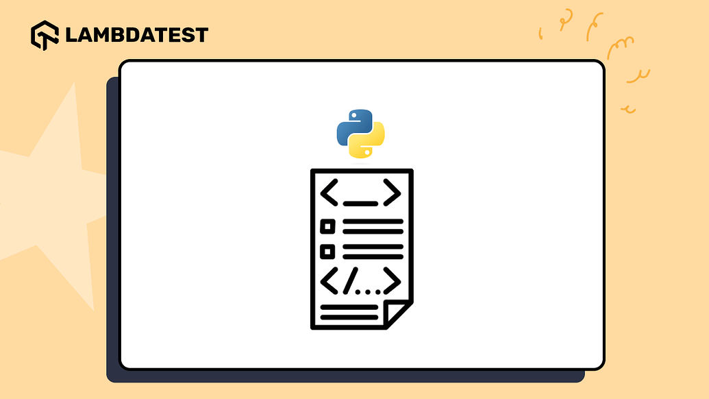 What are the benefits of using Python for automation scripts? - TestMu ...
