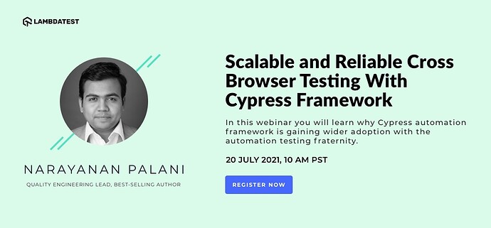 Webinar Landing Page - Cypress Framework Copy 4