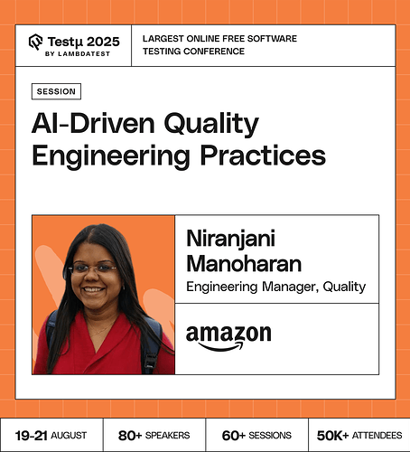 Niranjani Manoharan