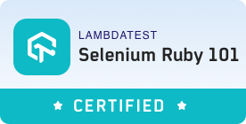 SeleniumRuby101