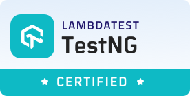 LambdaTest TestNG Certified